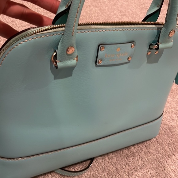 Kate Spade Leather Bag in Stone Blue, Great Condition - Picture 5 of 9